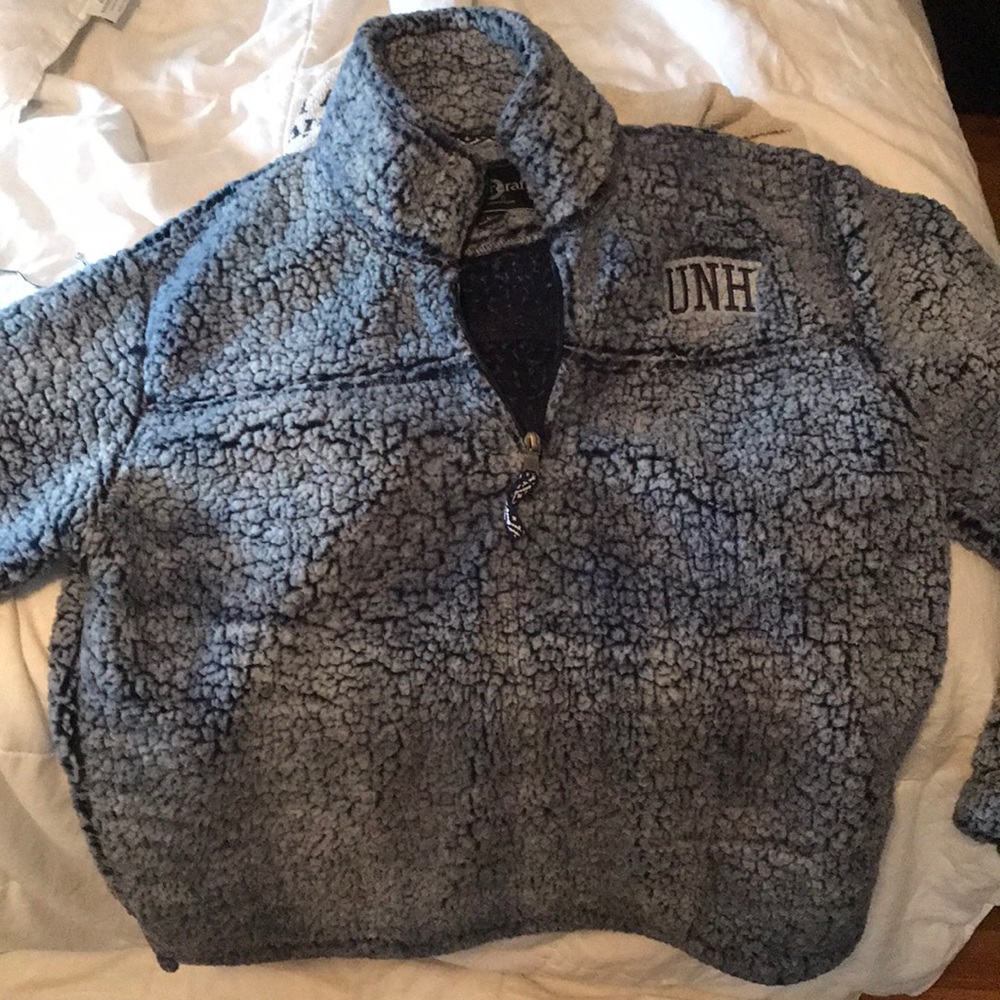 UNH fuzzy jacket